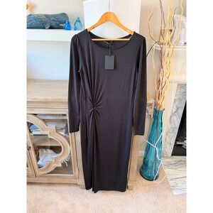 Bruuns Bazaar Mandevilla Lauras Dress Womens Black Size M